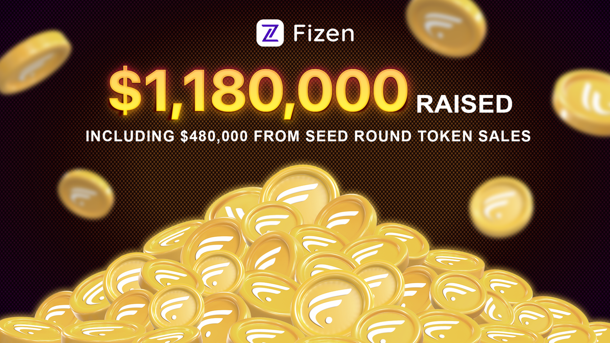 Fizen.io Raises $480,000 in Token Seed Sale, Bringing Total Funding to $1.18 Million