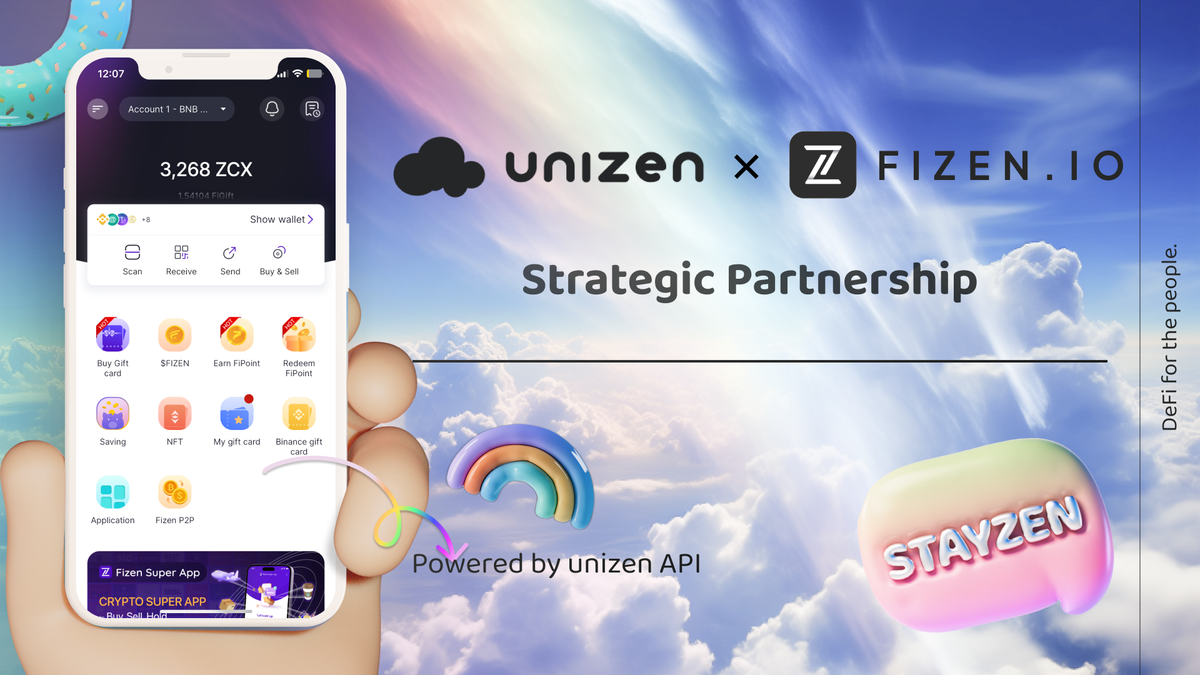 Fizen.io x Unizen.io: Strategic Partnership