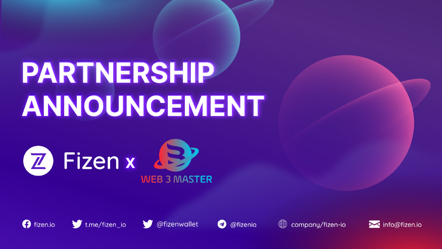 Fizen x Web3 Master: Empowering Web3 Growth Through Marketing Partnership