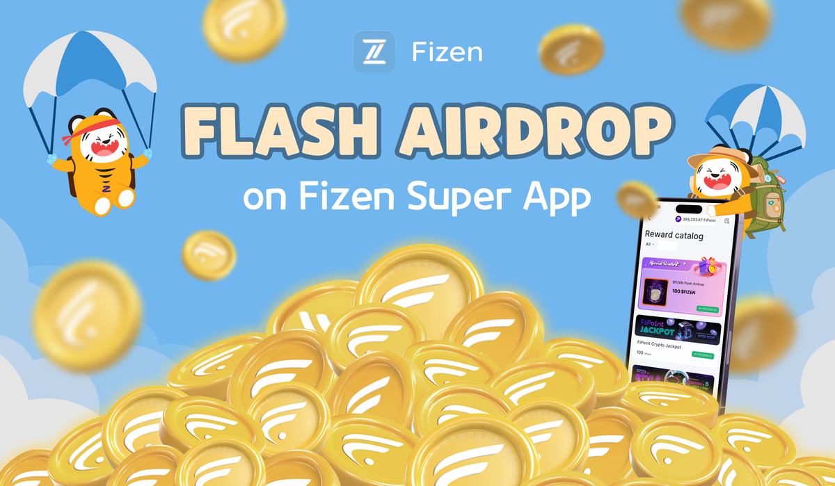 🔥$FIZEN FLASH AIRDROP is LIVE NOW🔥