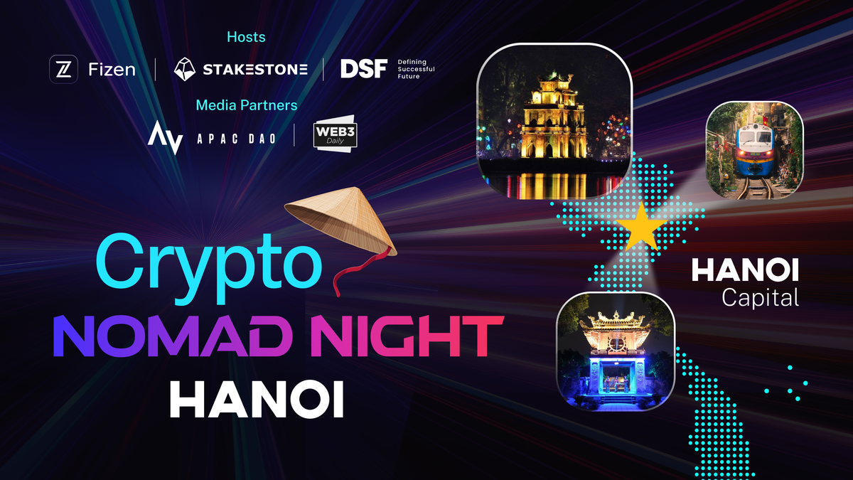 Crypto Nomad Night Is Landing In Hanoi 🇻🇳