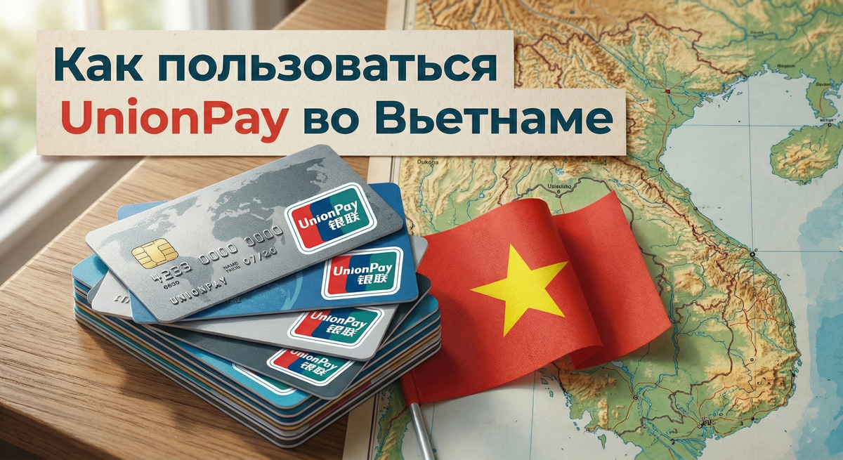 Карта UnionPay во Вьетнаме 2026: стоит ли на нее рассчитывать россиянам?