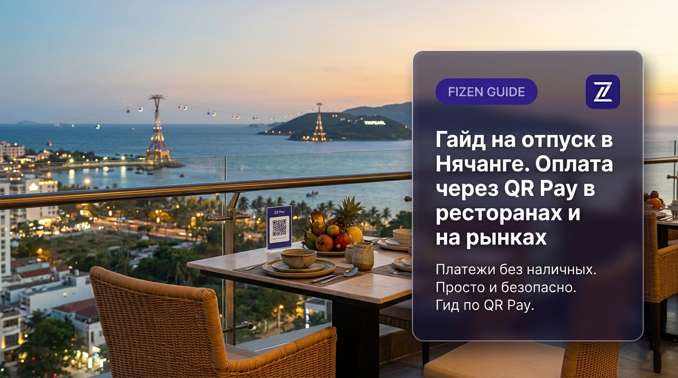 Гайд на отпуск в Нячанге. Оплата через QR Pay в ресторанах и на рынках