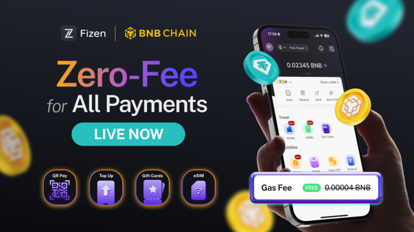 Fizen x BNB Chain: The Next Level With ZERO-FEE USDT Payments
