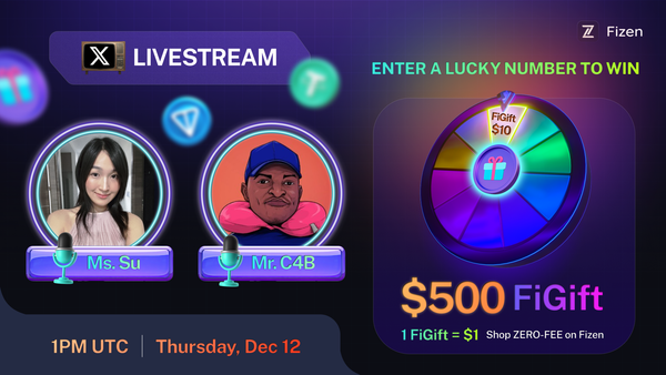 $500 Live Stream: How To Shop 0 Fee on Fizen