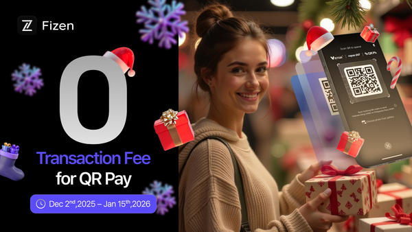 Holiday Season, Zero Fees for all QR Payments